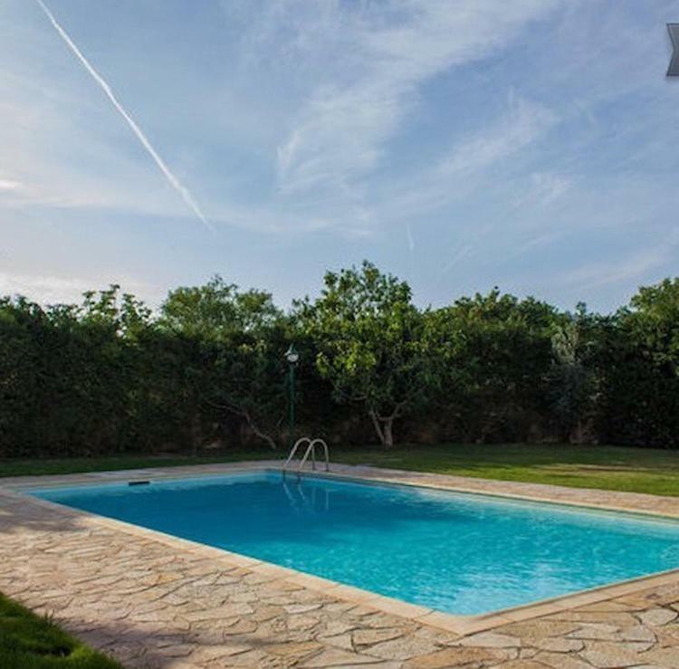 Relaxing Villa With Swimming Pool And Garden Agios Georgios  Exterior foto