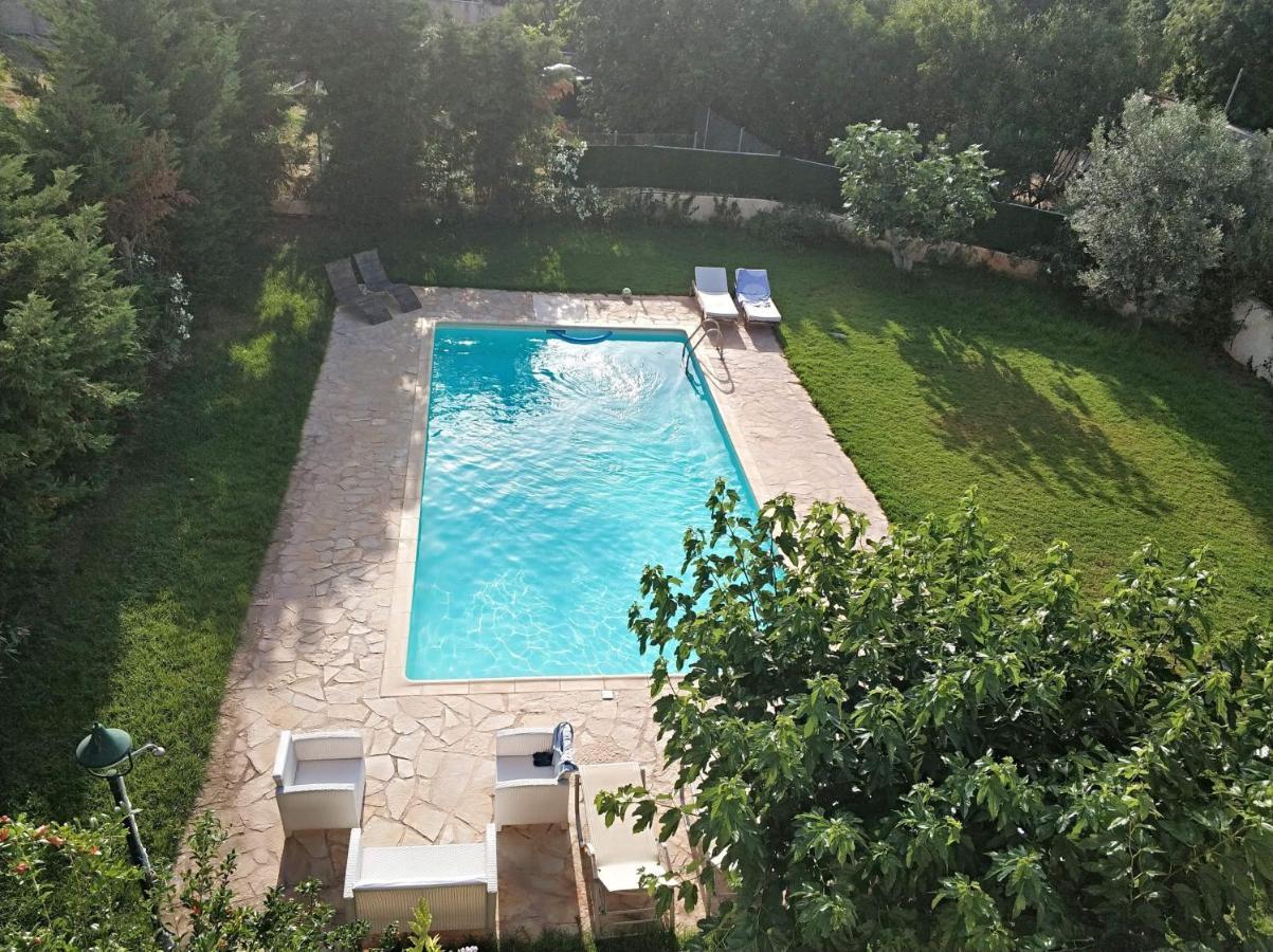 Relaxing Villa With Swimming Pool And Garden Agios Georgios  Exterior foto